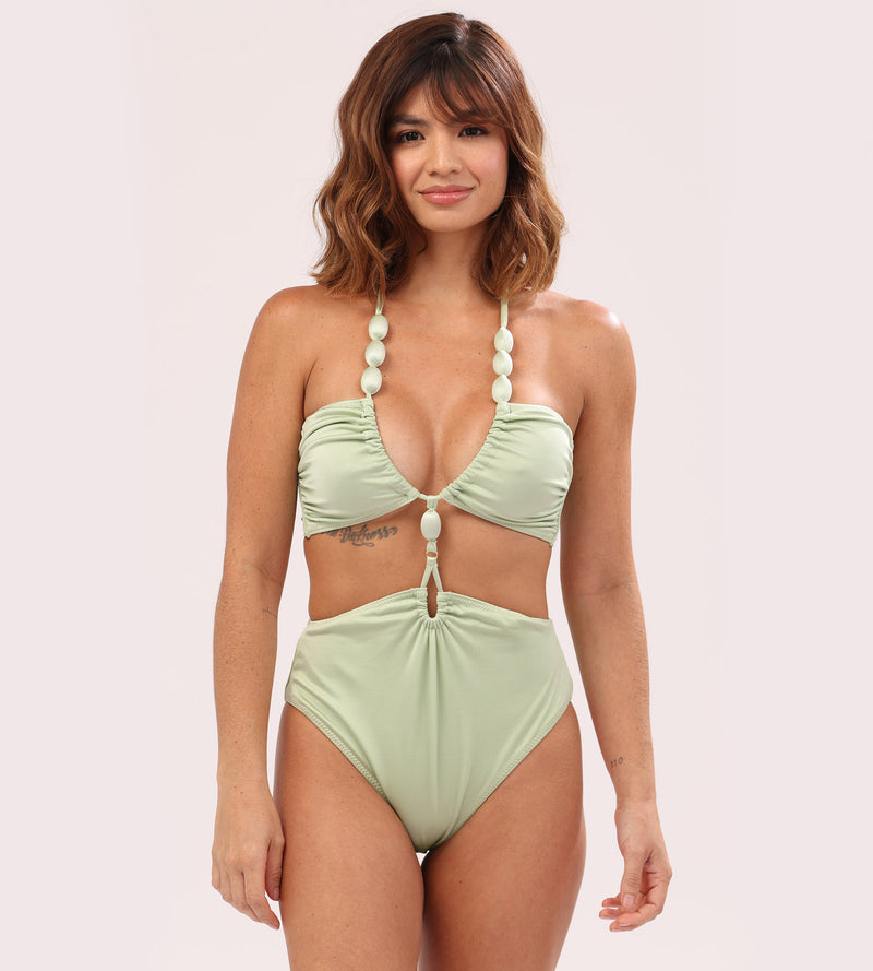 OLIVE SHELL ONE PIECE