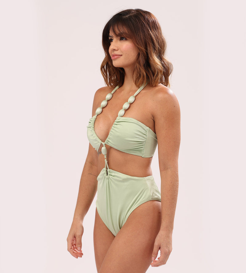 OLIVE SHELL ONE PIECE