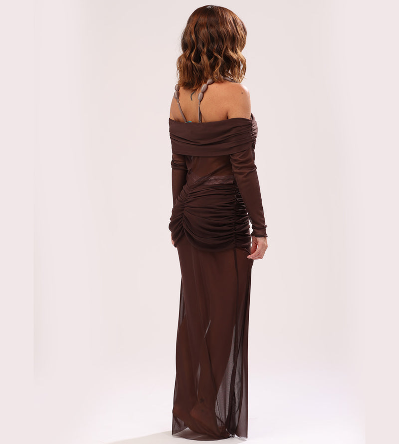 SCALOP DRESS-Ma Paula Troncoso X Alcatraz Swimwear