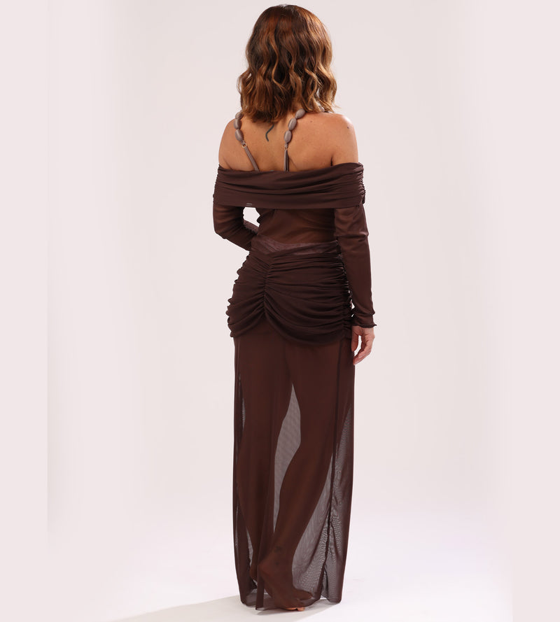 SCALOP DRESS-Ma Paula Troncoso X Alcatraz Swimwear