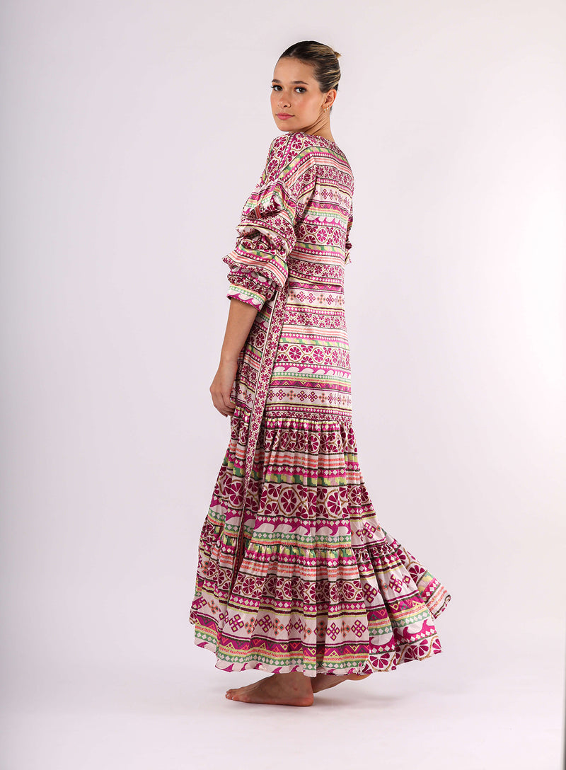 Pink Magnolia Coverup Dress