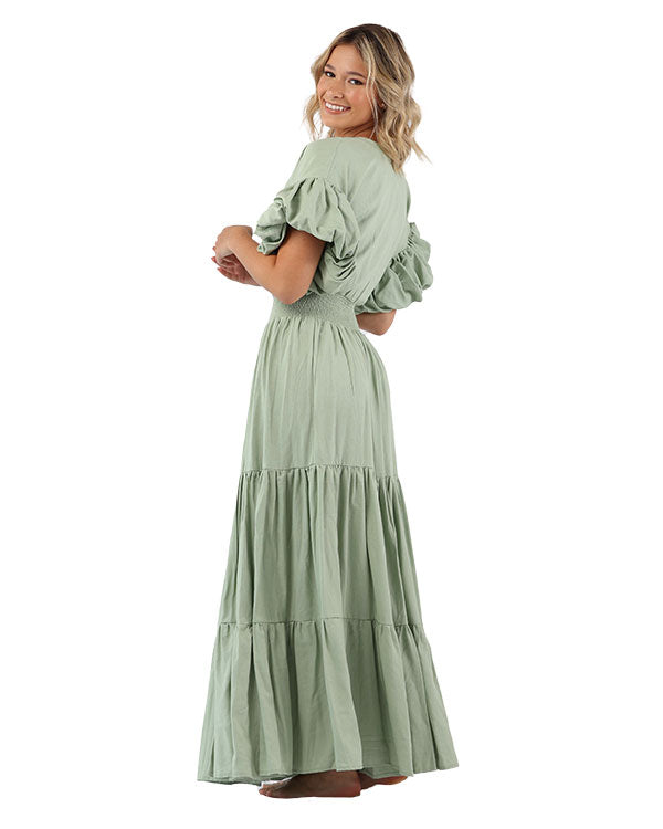 Pisco Sour Maxi Dress Beachwear - Alcatraz Swimwear
